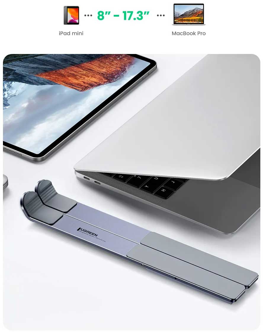 Подставка для ноутбука Ugreen Foldable Laptop Stand (20642) (3)
