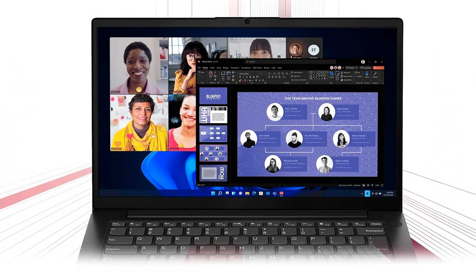 Ноутбук Lenovo V14 G4 IRU 2026 14” FHD Intel Core i7-13620H / Intel Graphics (8GB DDR4 + 256GB SSD) Win11 Home, ENG KB, Business Black (5)