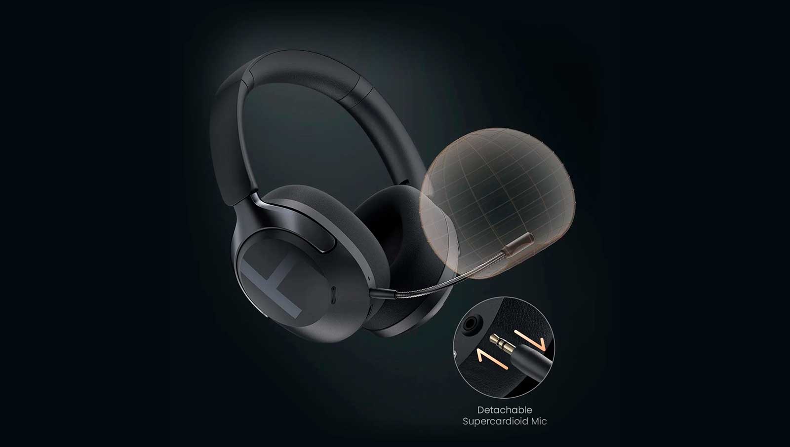 Беспроводные накладные наушники Haylou S40 (9)