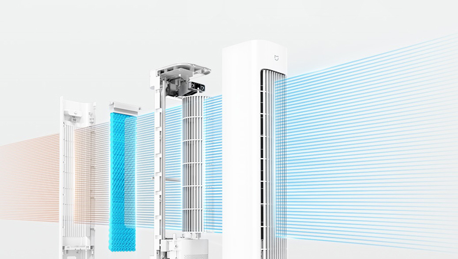 Колонный вентилятор Xiaomi Mijia Smart Evaporative Cooling Fan (3)