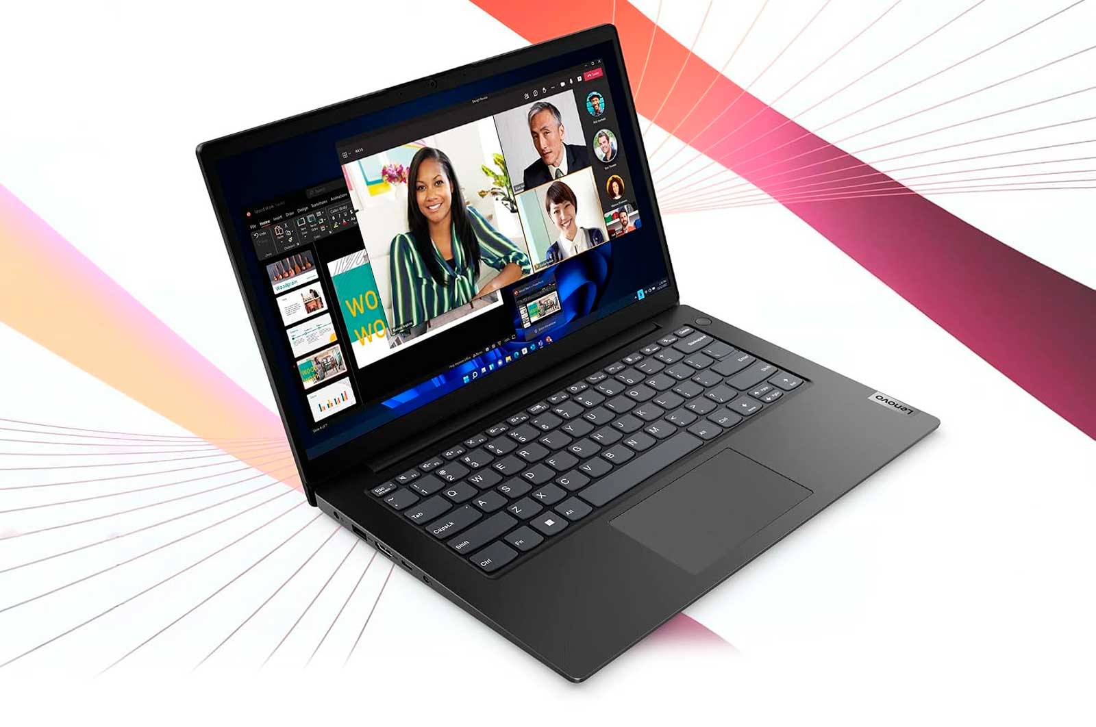 Ноутбук Lenovo V14 G4 IRU 2026 14” FHD Intel Core i7-13620H / Intel Graphics (8GB DDR4 + 256GB SSD) Win11 Home, ENG KB, Business Black (6)