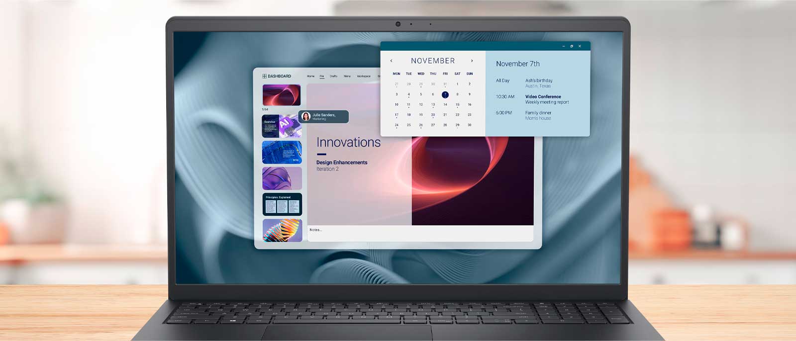 Ноутбук Dell Pro 15 Essential PV15250 15.6” FHD Intel Core i7 1355U / Intel Graphics (16GB + 512GB SSD) DOS, US ENG Backlit KB (1)