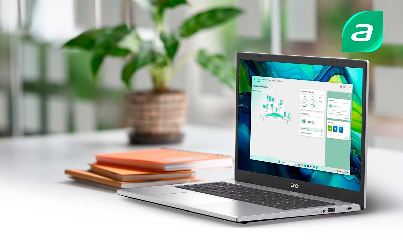 Ноутбук Acer Aspire Go 15 15.6” FHD Intel Core 3 N355 / Intel Graphics (16GB + 512GB SSD) Win11 Home, ENG KB (5)