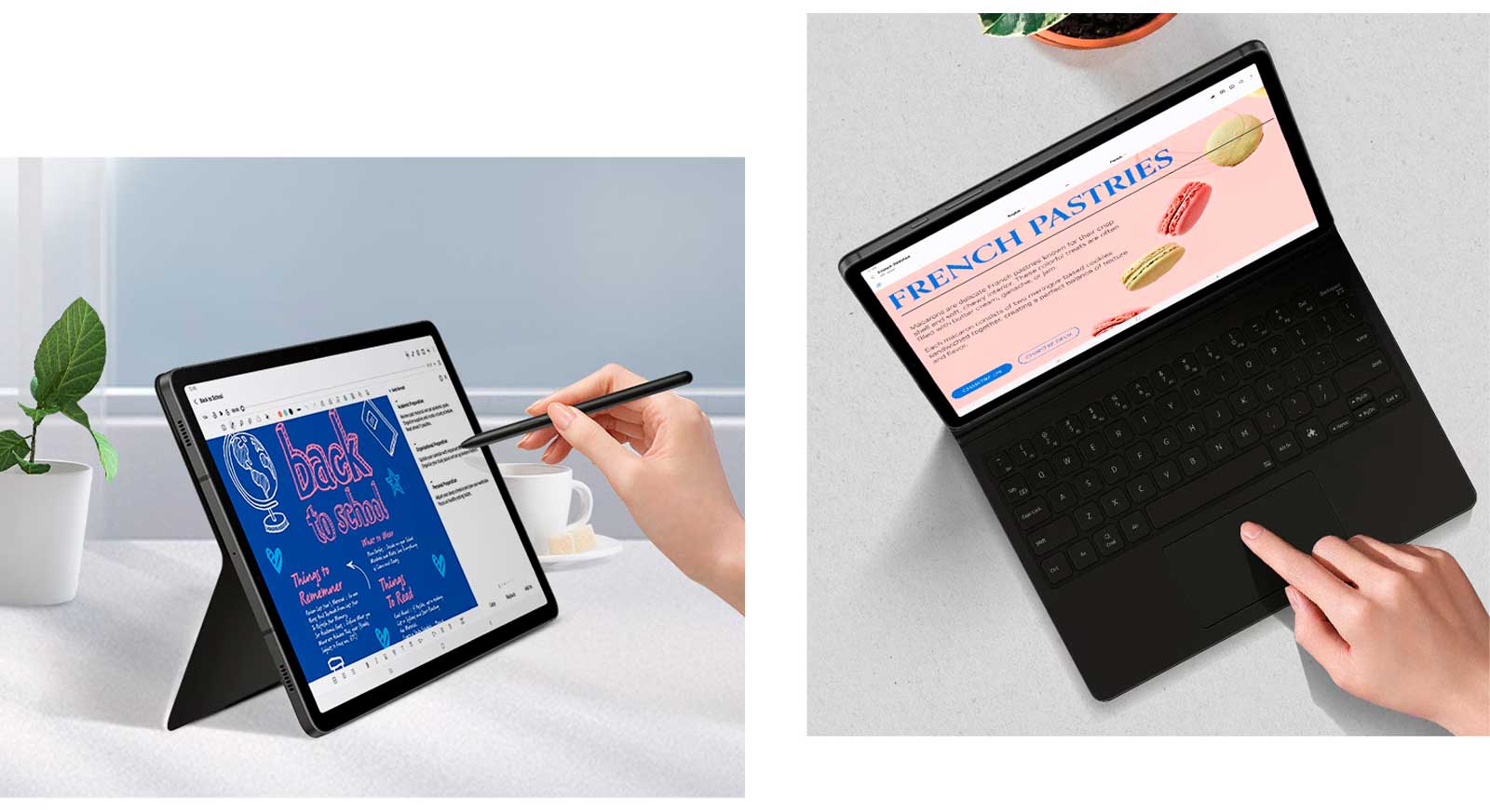 Чехол клавиатура Book Cover Keyboard - AI Key Galaxy Tab S10 FE/S9/S9 FE (4)