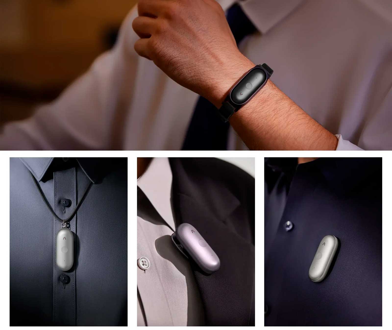 Умный диктофон Plaud Note Pin S Wearable AI Note Taker (2)