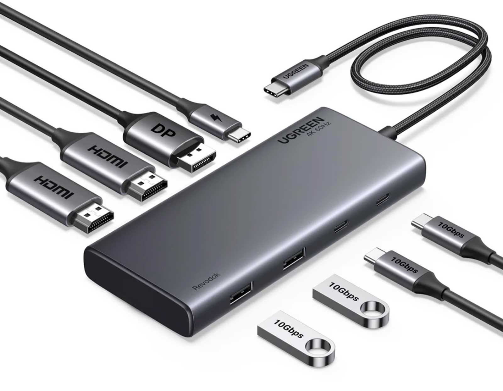 Универсальный адаптер UGreen Dock Adapter (CM639/35625) (2)
